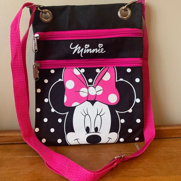 Disney Handbags - Disney Minnie Mouse Passport Crossbody Bag